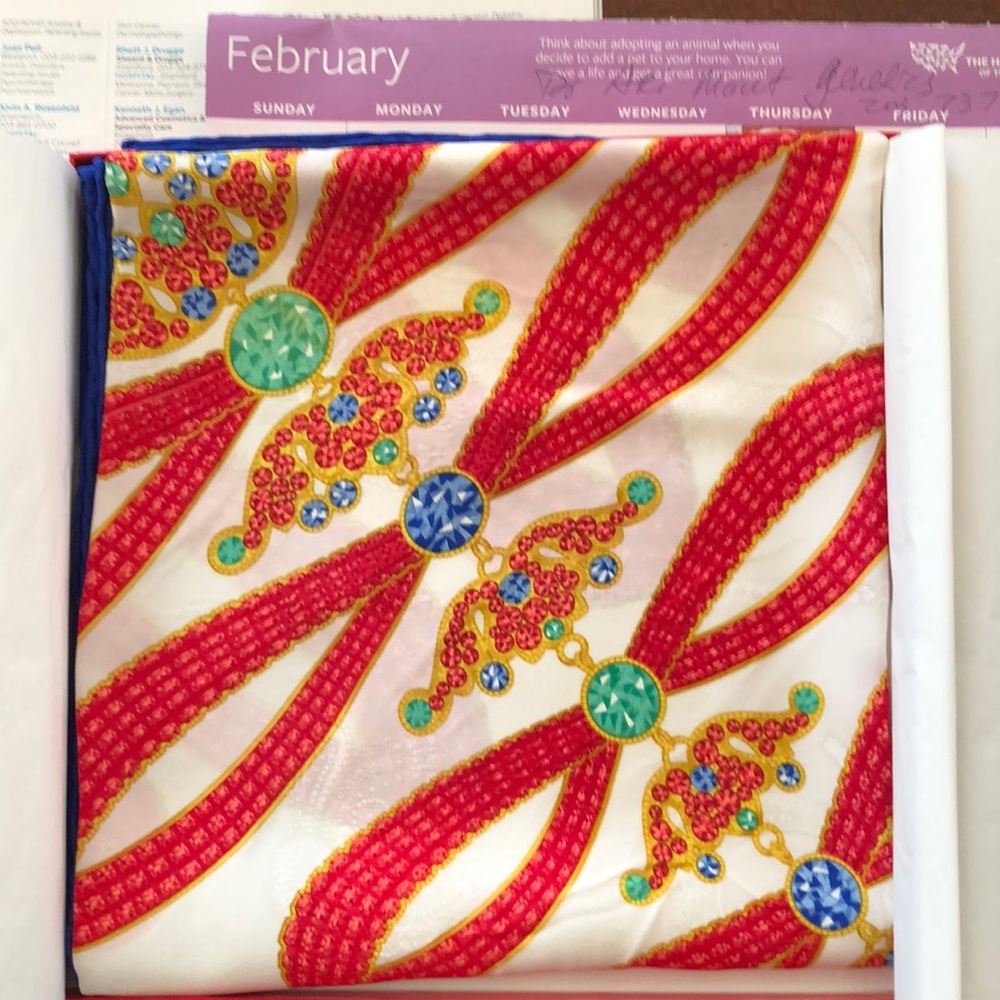 Cartier authentic silk scarf